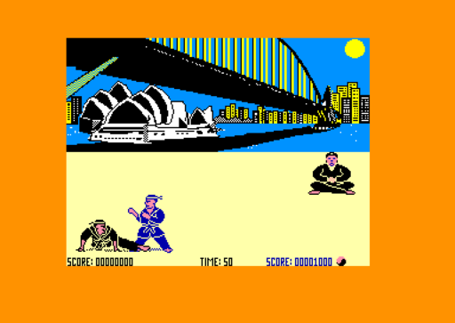 International Karate screenshot 2 for Amstrad CPC